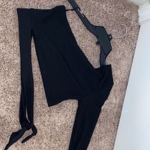 Off the shoulder night out shirt